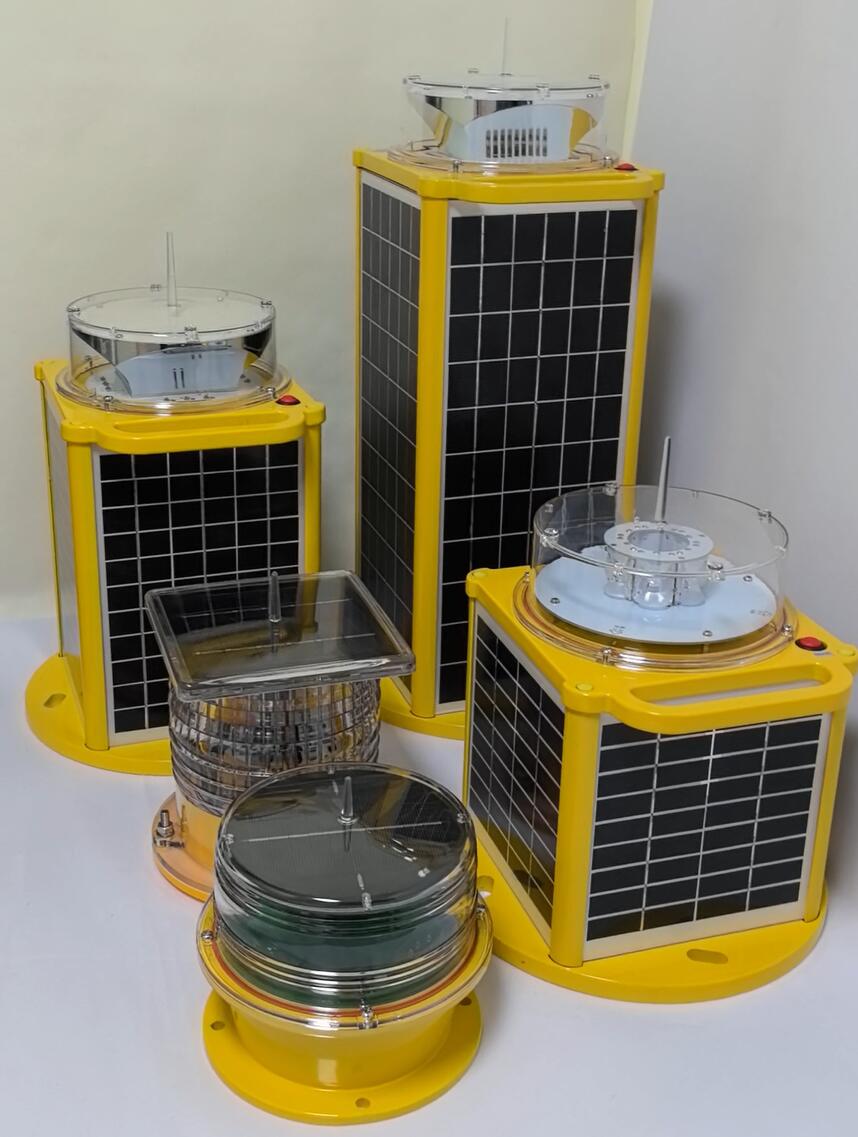 blue solar lanterns